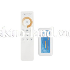 W+WW Контроллер RF 2-канальный 12A 2.4G DC12-24V Радио - Сенсорный 11 кнопок